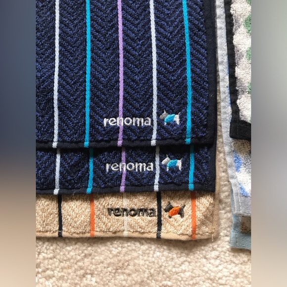 Renoma Paris face towels. 6 pieces - Picture 2 of 3